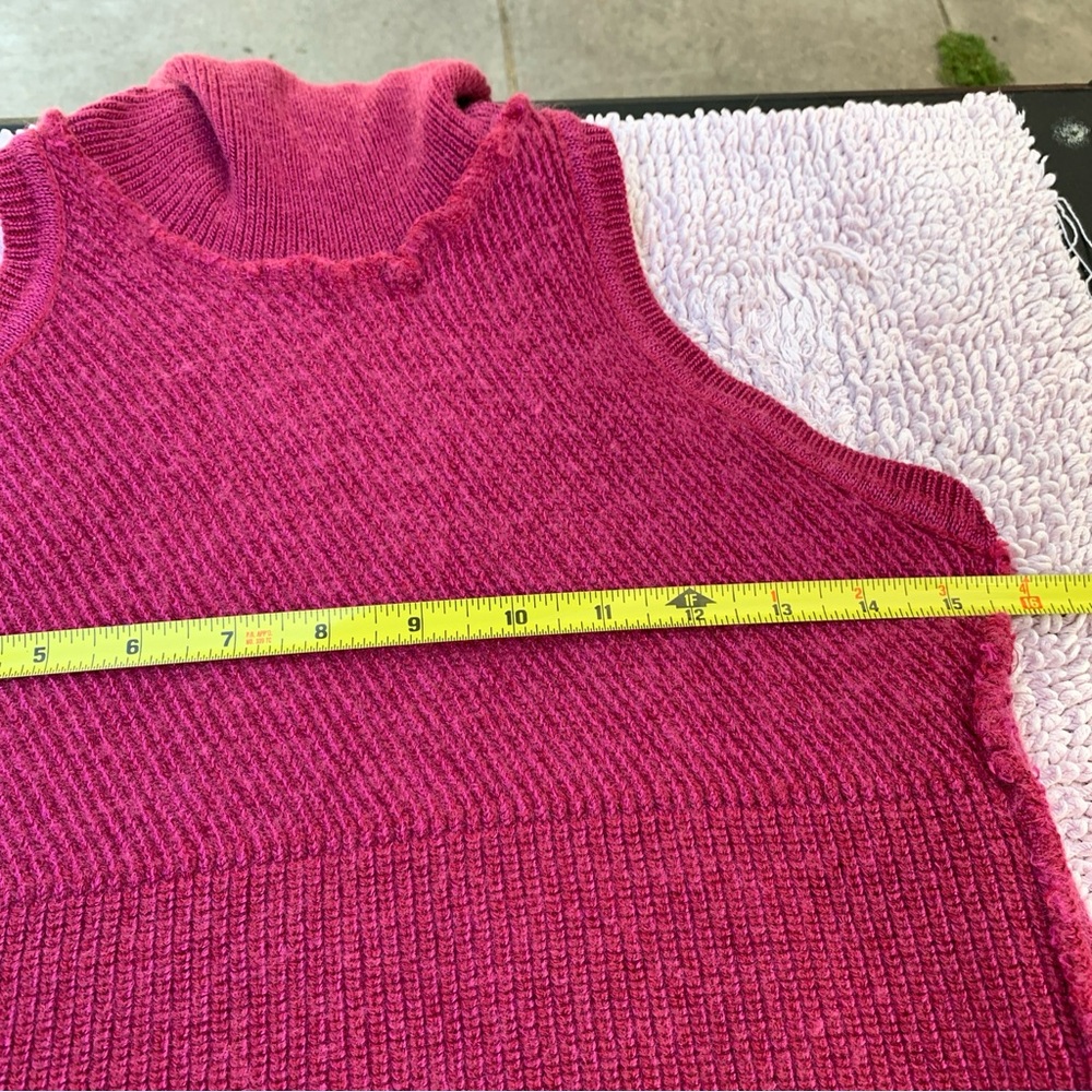 Vintage Versace Jeans Couture Ribbed Turtleneck Sleeveless Dress - Picture 8 of 16